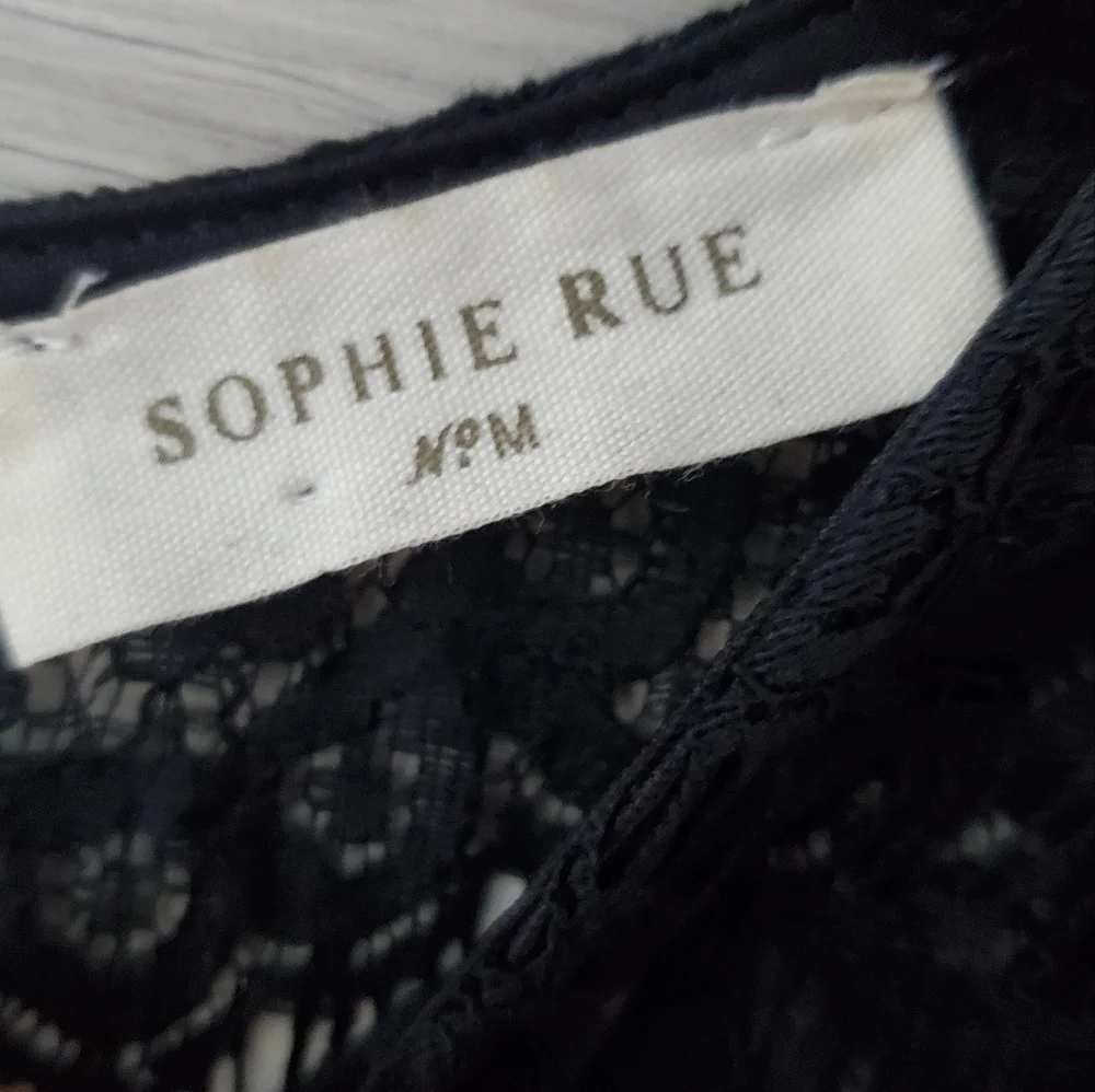 Sophie Rue top lace sleeveless medium EUC - Picture 5 of 6